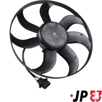 Вентилятор радіатора JP Group 1199103500 ціна, від 57.62 USD